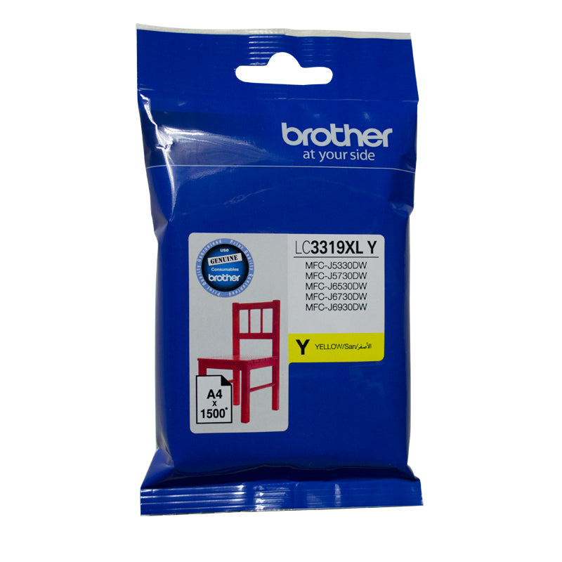 Brother YELLOW INK CARTRIDGE TO SUIT MFC-J5330DW/J5730DW/J6530DW/J6730DW/J6930DW/ - UP TO 1500 PAGES