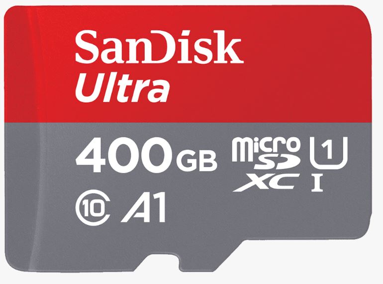 Sandisk Ultra memory card 400 GB MicroSDXC Class 10 UHS-I