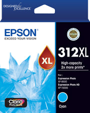 Epson 312XL ink cartridge High (XL) Yield Cyan