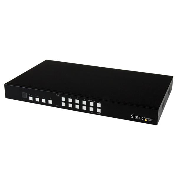 StarTech 4x4 HDMI Matrix Switch with Picture-and-Picture Multiviewer or Video Wall