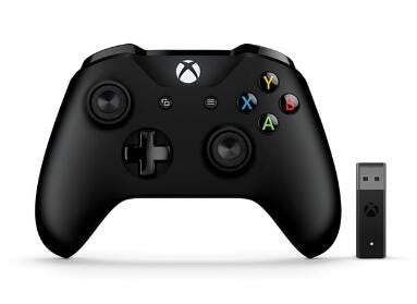 Microsoft Xbox Controller and Wireless Adapter for Windows 10 Black