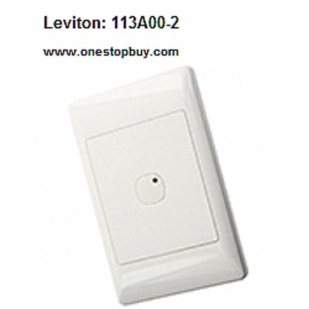 Leviton OMNI-BUS 3-BUTTON WALL SWITCH BRUSHED STAINLESS