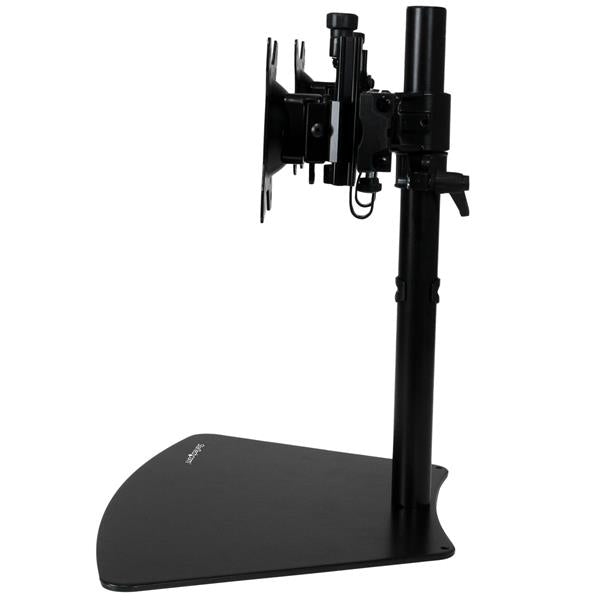 StarTech Dual-Monitor Stand - Horizontal - Black