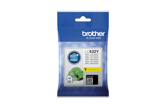 Brother LC432Y ink cartridge 1 pc(s) Original Yellow
