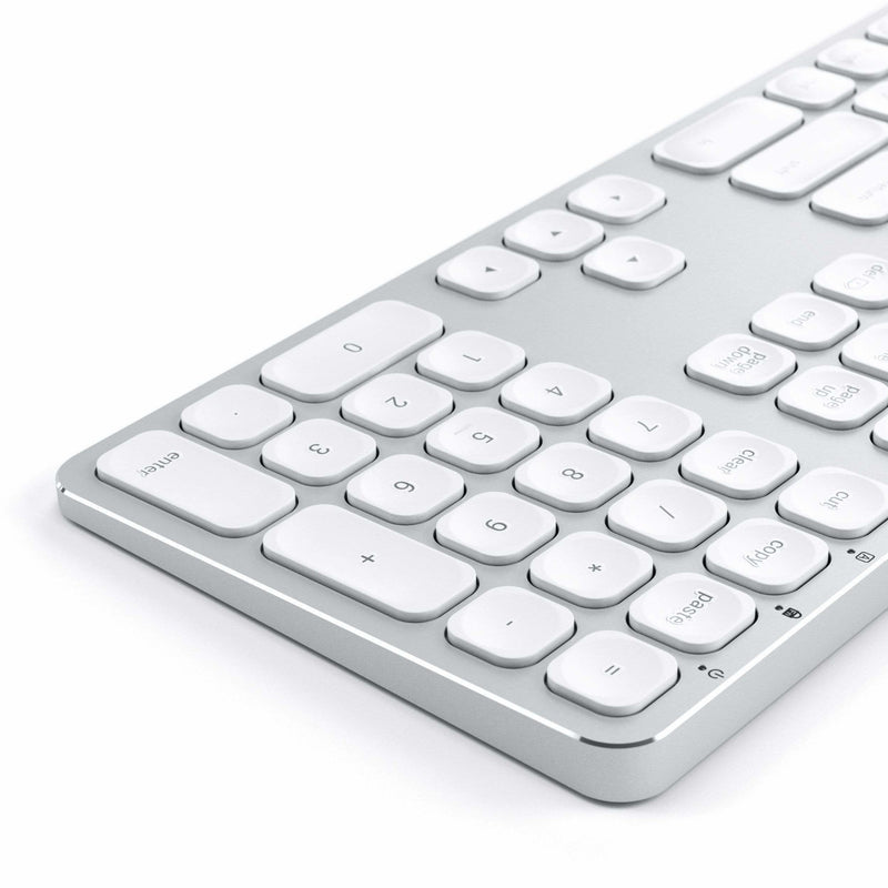 Satechi ST-AMWKS keyboard USB QWERTY US English Silver