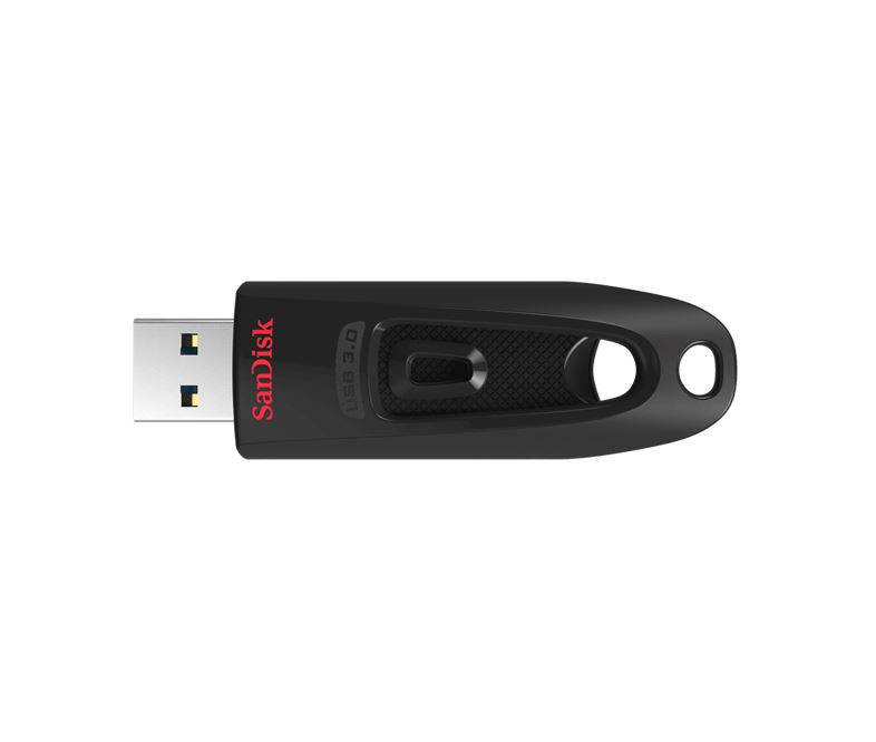 SANDISK Ultra 64GB USB3.0 Flash Drive ~130MB/s Memory Stick Thumb Key Lightweight SecureAccess Password-Prot