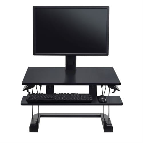 Ergotron WorkFit-TS Compact Desk Converter Multimedia stand Black