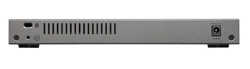 NETGEAR 8-Port Gigabit Ethernet Smart Managed Plus Switch with 2-Port 10G/Multi-Gig Uplinks (GS110EMX)