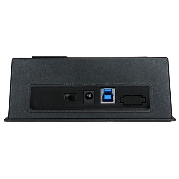 StarTech Single Bay USB 3.0 to SATA Hard Drive Docking Station, USB 3.0 (5 Gbps) Hard Drive Dock, External 2.5/3.5" SATA I/II/III HDD/SSD Docking Station, Top-Loading Hard Drive Bay