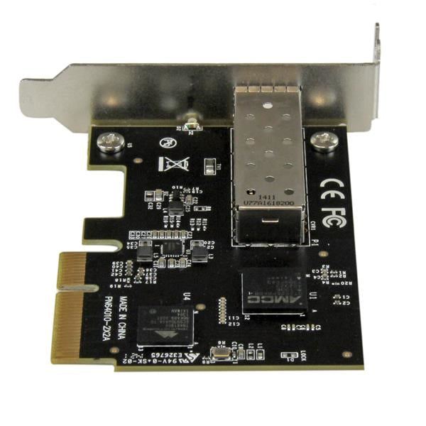 StarTech PCI Express 10 Gigabit Ethernet Fiber Network Card w/ Open SFP+ - PCIe x4 10Gb NIC SFP+ Adapter