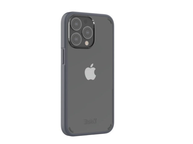3SIXT BioFlex for iPhone 13 Pro Max - Clear/Grey