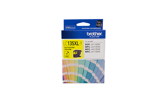 Brother LC135XLY ink cartridge 1 pc(s) Original Yellow