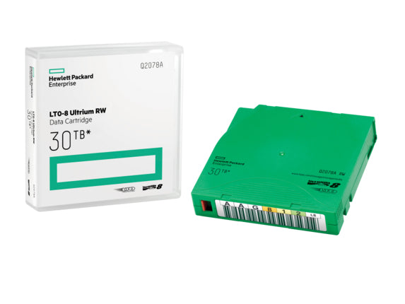 Hewlett Packard Enterprise LTO-8 Ultrium 30TB RW Data Cartridge Blank data tape 12000 GB 1.27 cm
