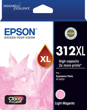 Epson 312XL ink cartridge 1 pc(s) High (XL) Yield Light magenta