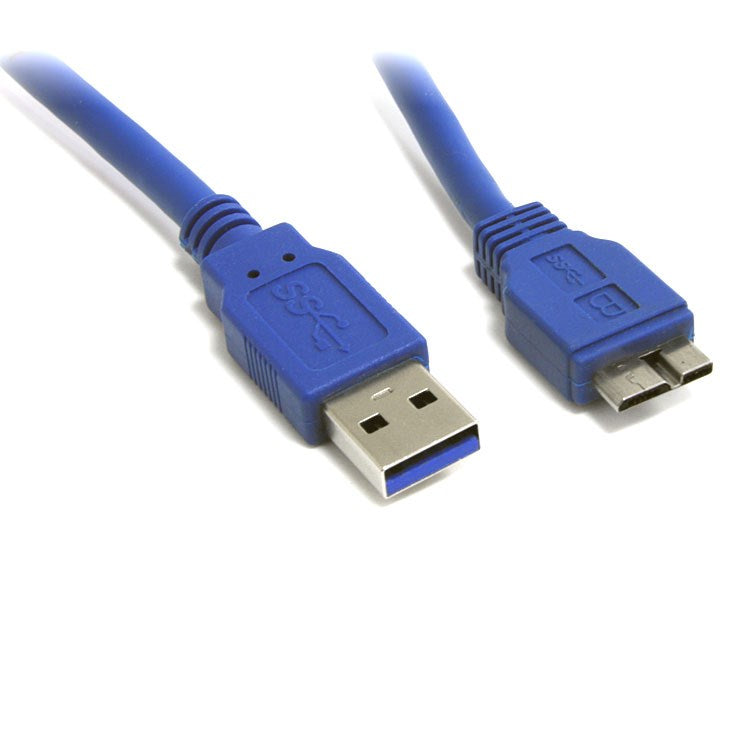 8WARE 1m USB 3.0 Type A to Micro-USB Type B Male to Male for Charging or Data Sync Mobile Devices Phone Tablet PDA GPS