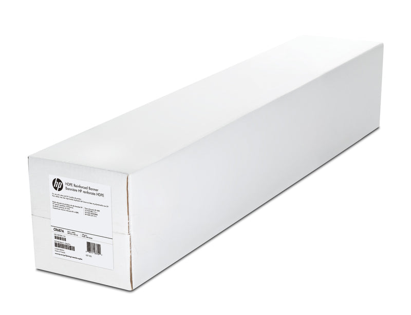 HP HDPE Reinforced Banner-914 mm x 45.7 m (36 in x 150 ft) large format media Matte