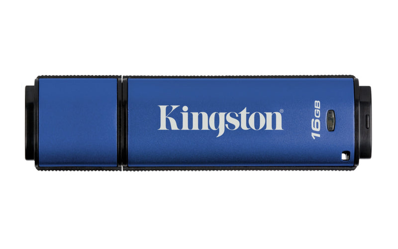 Kingston DataTraveler Vault Privacy 3.0 16GB USB flash drive USB Type-A 3.2 Gen 1 (3.1 Gen 1) Blue