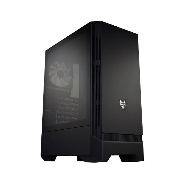 FSP/Fortron CMT260 ATX Mid Tower PC Case Tempered glass