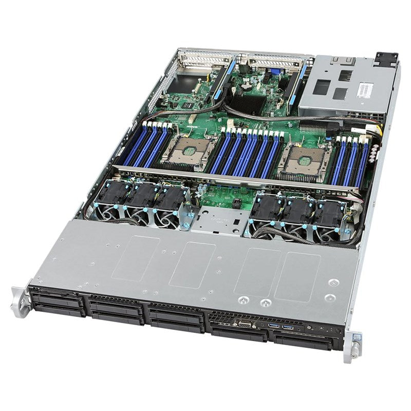 INTEL 2U Rackmount Server - Prebuit, Intel Xeon 4208 (1/2) 32GB RAM (2/24) LSI3108 8 Port RAID, BBU, RMM,