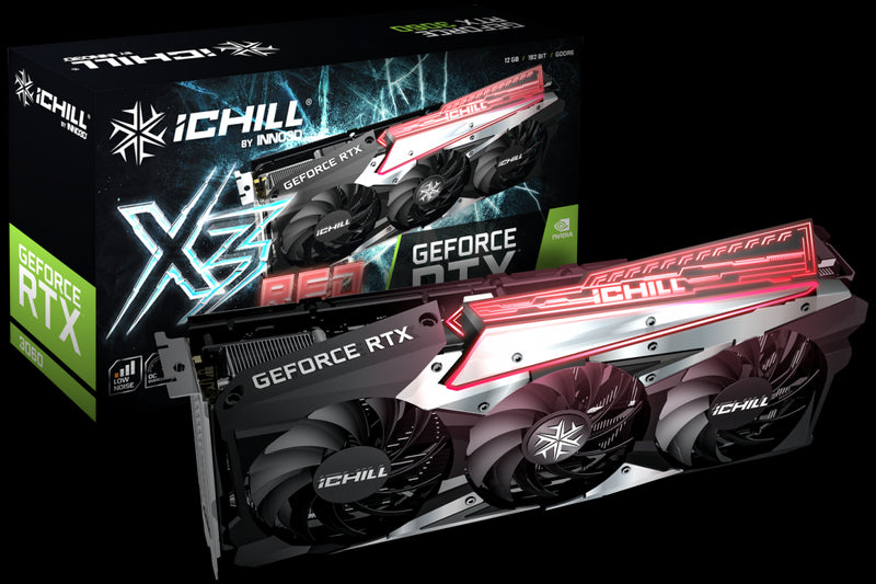 Inno3D iChill GeForce RTX 3060 X3 RED NVIDIA 12 GB GDDR6