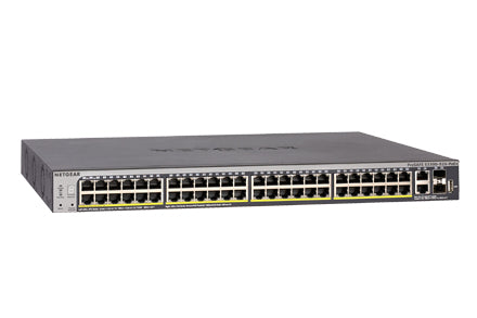 Netgear GS752TX Managed L2/L3 10G Ethernet (100/1000/10000) Black Power over Ethernet (PoE)