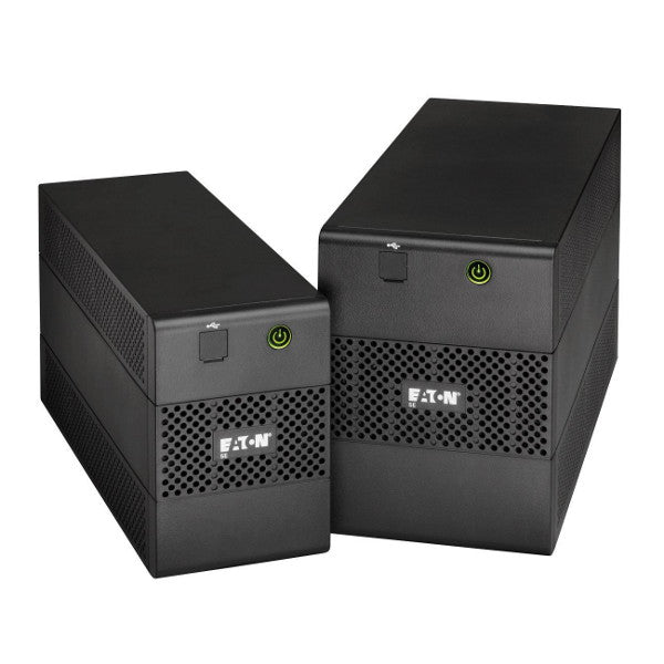New Eaton 5E UPS 850VA/480W 2 x ANZ Outlets No Fan