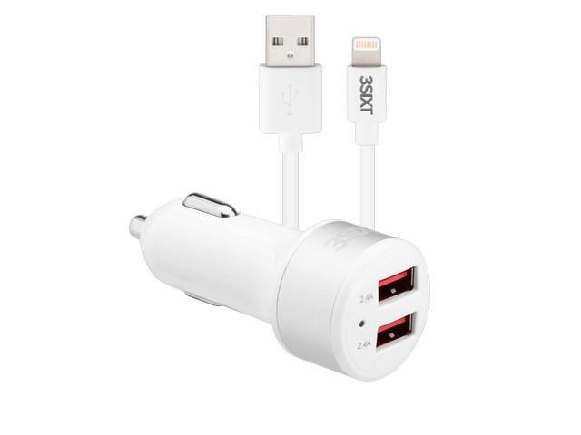 3SIXT Car Charger 27W USB-C PD - White