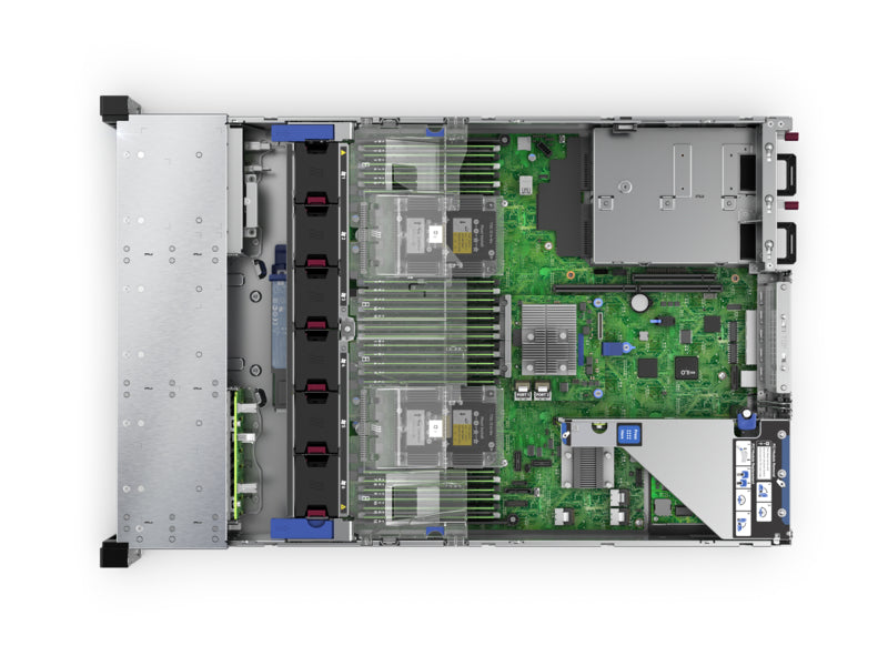 Hewlett Packard Enterprise ProLiant DL380 Gen10 server 72 TB 2.2 GHz 32 GB Rack (2U) Intel Xeon Silver 500 W DDR4-SDRAM