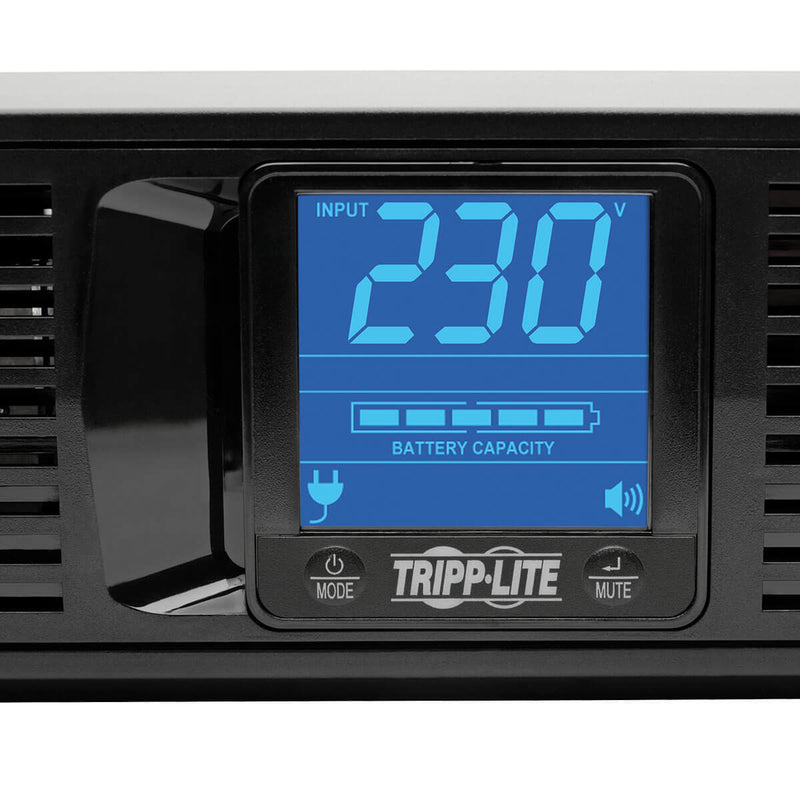 Tripp Lite UPS Smart 1500VA 900W 230V 2U Rack / Tower AVR Line-Interactive, LCD display, USB, DB9 Serial