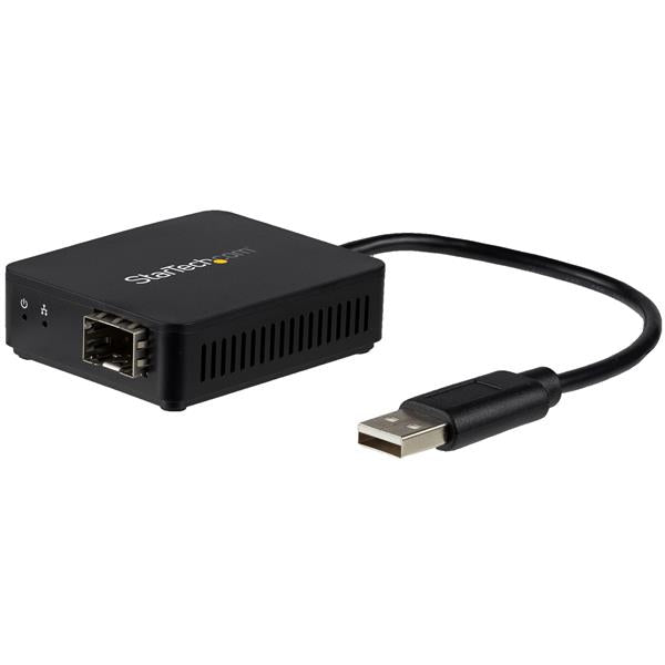 StarTech USB 2.0 to Fiber Optic Converter - Open SFP