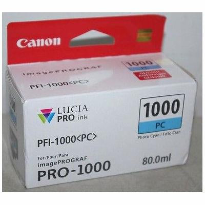 Canon PFI-1000PC Photo Cyan Ink Cartridge