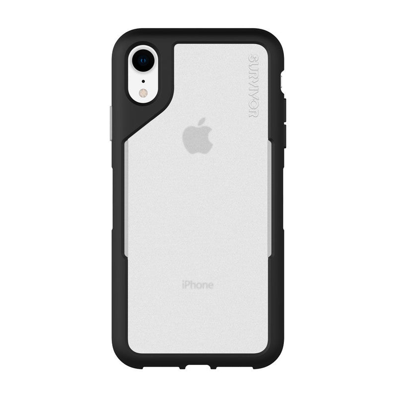 Griffin Survivor Endurance mobile phone case 15.5 cm (6.1) Cover Black,Transparent
