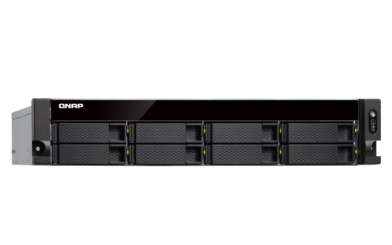QNAP TS-883XU-RP E-2124 Ethernet LAN Rack (2U) Aluminium, Black NAS