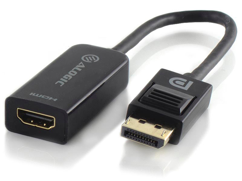 ALOGIC Premium 15cm DisplayPort 1.2 to HDMI 1.4b Adapter - Male to Female