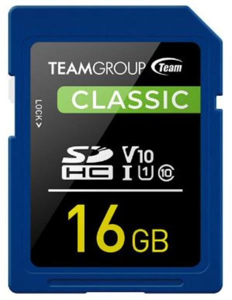 Team Group CLASSIC SD Card 16 GB UHS-I