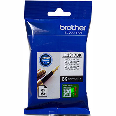 Brother LC3317BK ink cartridge 1 pc(s) Original Black