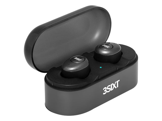 3SIXT BLACK True Wireless Studio Earbuds