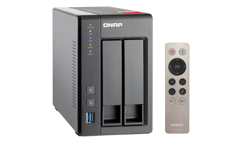 QNAP TS-251+ Ethernet LAN Tower Black NAS