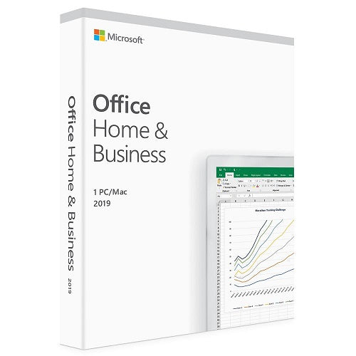 Microsoft MS Office 2019 Home and Business Win English APAC DM 1 License Medialess-contains product key(Retail
