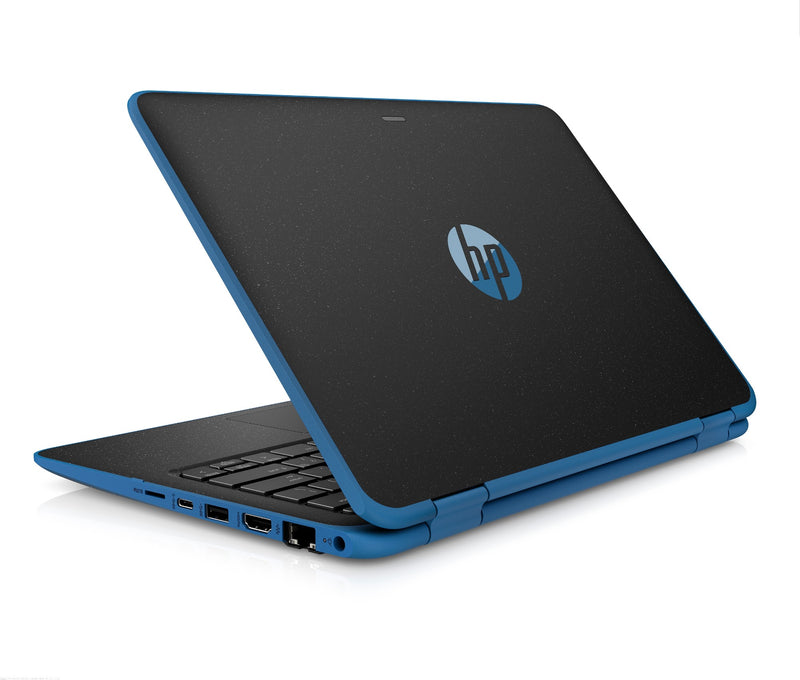HP ProBook x360 11 G4 Hybrid (2-in-1) Black, Blue 29.5 cm (11.6) 1366 x 768 pixels Touchscreen Intel® Core™ M 8 GB LPDDR3-SDRAM 128 GB SSD Wi-Fi 5 (802.11ac) Windows 10 Pro