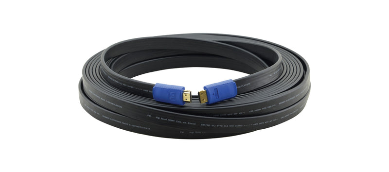 Kramer Electronics C-HM/HM/FLAT/ETH-15 HDMI cable 4.6 m HDMI Type A (Standard) Black