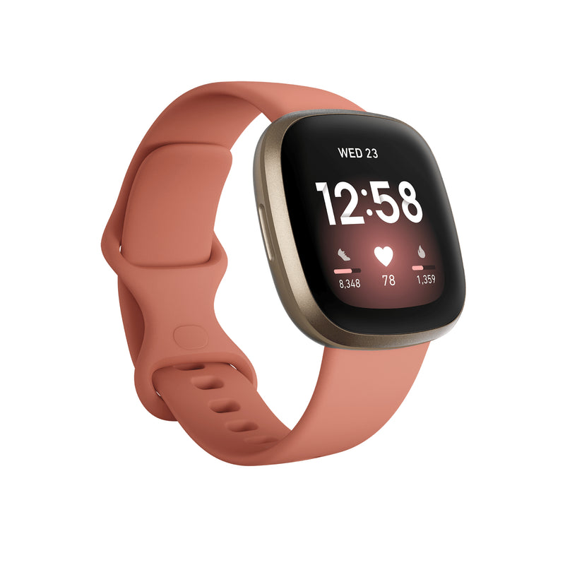 Fitbit FB511GLPK-FRCJK smartwatch / sport watch 4.01 cm (1.58") AMOLED 40 mm Gold GPS (satellite)
