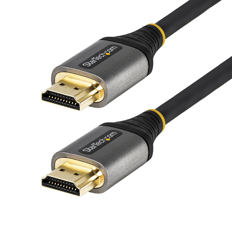 StarTech 10ft (3m) HDMI 2.1 Cable 8K - Certified Ultra High Speed HDMI Cable 48Gbps - 8K 60Hz/4K 120Hz HDR10+ eARC - Ultra HD 8K HDMI Cable - Monitor/TV/Display - Flexible TPE Jacket