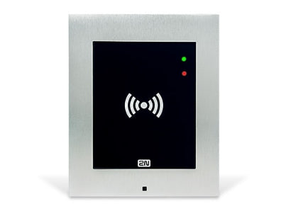 2N Telecommunications Access Unit Basic access control reader Black, White
