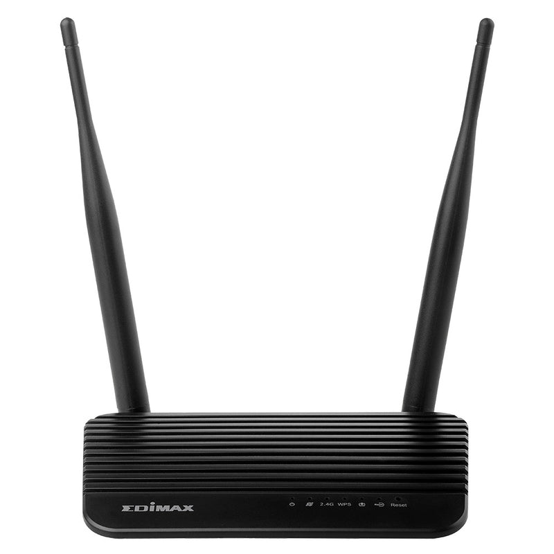 Edimax BR-6428nS V4 wireless router Fast Ethernet Single-band (2.4 GHz) 4G Black