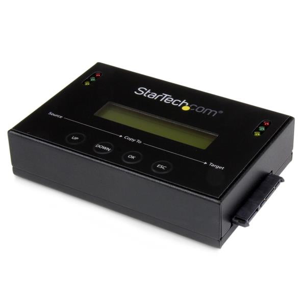 StarTech 1:1 Standalone Hard Drive Duplicator with Disk Image Manager For Backup and Restore, Store Several Disk Images on one 2.5/3.5" SATA Drive, HDD/SSD Cloner, No PC Required
