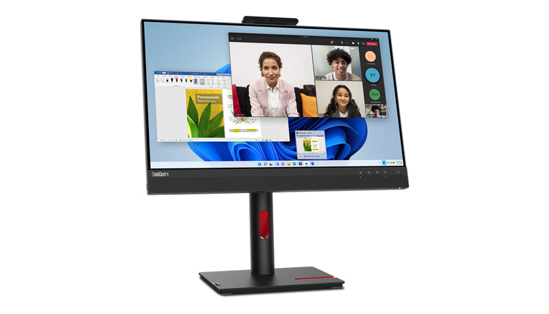 Lenovo ThinkCentre Tiny-In-One 24 60.5 cm (23.8") 1920 x 1080 pixels Full HD LED Touchscreen Black