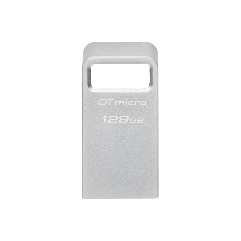 Kingston DataTraveler Micro USB flash drive 128 GB USB Type-A 3.2 Gen 1 (3.1 Gen 1) Silver