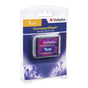 Verbatim CompactFlash 1GB memory card