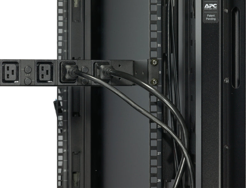 APC Basic Rack PDU AP7526 power distribution unit (PDU) 6 AC outlet(s) 1U Black